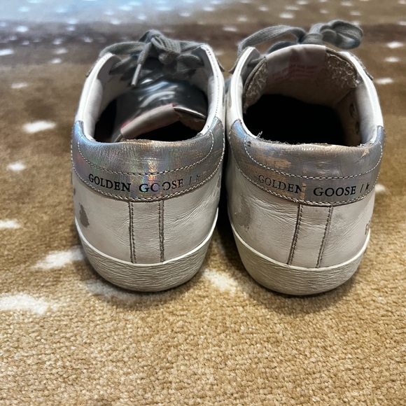 Golden goose superstar 7.5 blue glitter - Picture 4 of 5